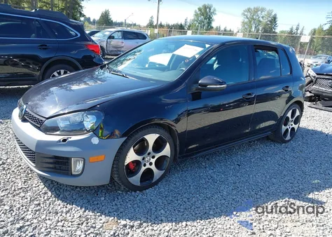 2012 Volkswagen Gti 4-Door (A6) z USA, uszkodzony, nr VIN WVWHV7AJ9CW001041